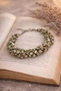 Charged Natural Pyrite Chips Bracelet | Authentic Money & Protection Crystal