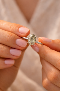 Pyrite Healing Ring for Women – Adjustable Wealth Attraction Ring