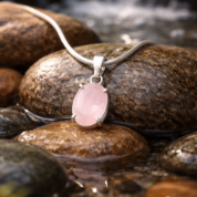 ROSE QUARTZ CHAIN PENDANT_1