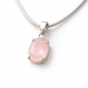 ROSE QUARTZ CHAIN PENDANT_3