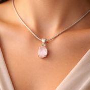 ROSE QUARTZ CHAIN PENDANT_5